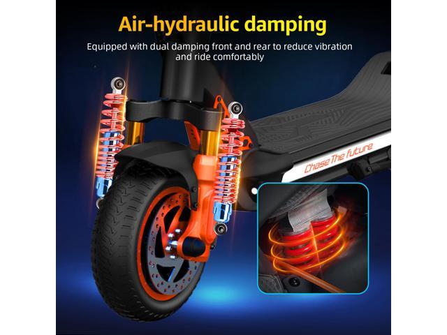 CUNFON Electric Scooter, RZ1000 1200W Dual-Motor up to 50 Miles Range, Folding Electric Scooter for Adult Max Speed 31Mph with 48V 24Ah Battery...