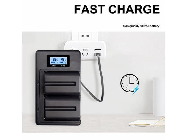 CITYORK NPFM500H NP-FM500H Batteries with Charger For Sony A57 A58 A65 A77 A99 A550 A560 A580 Battery L50 SLT-A68 ILA77 SLT-A77 II