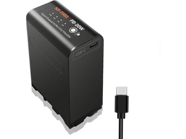 CITYORK Replacement Battery for Sony NPF980 NPF970 F750, F770, F960, F550, F530, F330, F570, CCD-SC55, TR516, TR716, TR818, TR910, TR917,7.2V 10800mAh