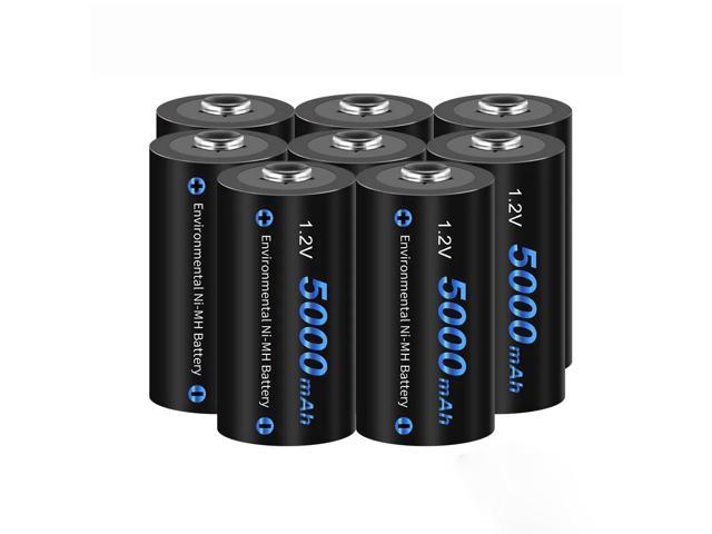 Photos - Vacuum Cleaner CITYORK 6 Pack 5000 Mah 1.2V Ni-MH Rechargeable C Batteries, Discharge C S