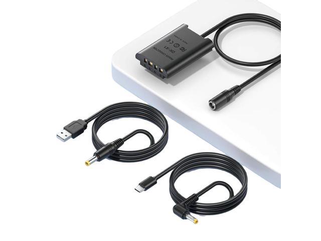 CITYORK NP-BX1 USB/AC Power Cable Adapter,Dummy Battery DC Coupler for Sony Cybershot DSC RX1 RX1R RX100 II III VI Digital Cameras