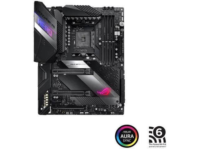 ASUS AMD AM4 ROG X570 Crosshair VIII Hero (Wi-Fi) ATX Motherboard with PCIe 4.0, Dual M.2, SATA 6Gb/s, USB3.2 Gen 2, 2.5Gbps LAN, WiFi 6
