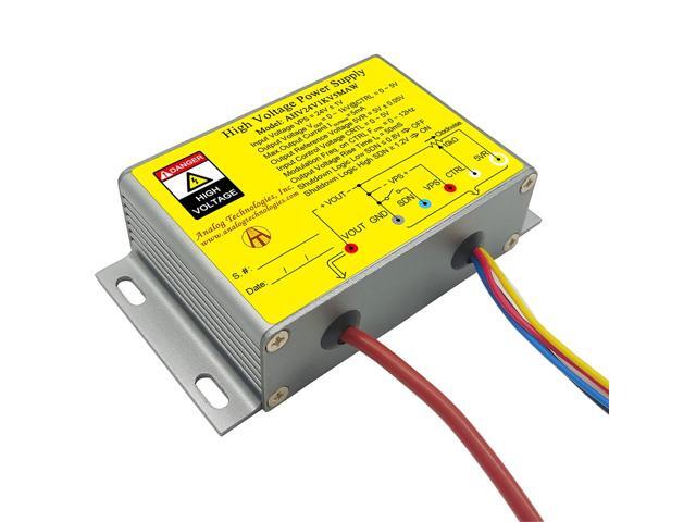 Analog Technologies Compact High Voltage Power Supply 0 to 1KV Output Voltage 5mA Output Current 24V Input DC DC Converter AHV24V1KV5MAW