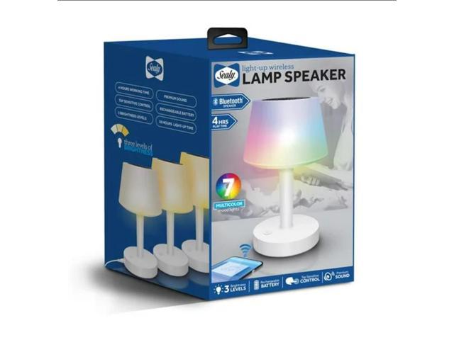 Photos - Chandelier / Lamp Sealy Bluetooth Multicolor Light-Up Lamp & Speaker w/ Brightness Levels SL 