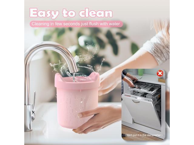 BRIOBITE Rechargeable & Compact Electric Ice Cream Machine for Gelato, Milkshakes & Sorbet,Double-Insulated Bowl,Easy to Clean,Perfect for 1-2...