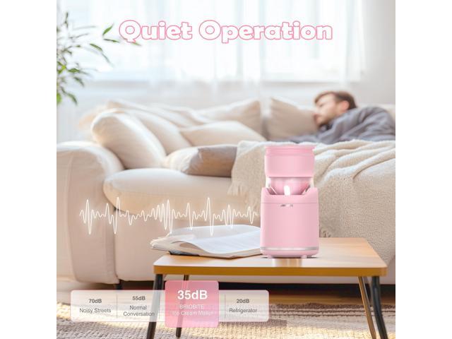 BRIOBITE Rechargeable & Compact Electric Ice Cream Machine for Gelato, Milkshakes & Sorbet,Double-Insulated Bowl,Easy to Clean,Perfect for 1-2...