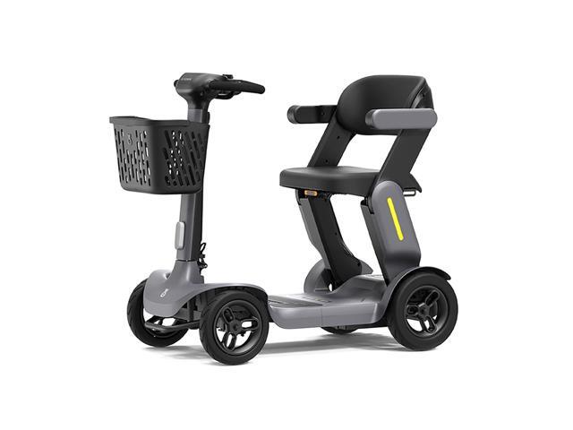 PAISEEC S3 Foldable Mobility Scooter for Adults - 25 Miles Range, 6 mph, Lightweight Mobility Scooter, Large Wheels for Outdoor