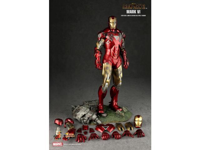 Figure Hot Toys MMS132 - Marvel Comics - Iron Man 2 - Iron Man Mark 6