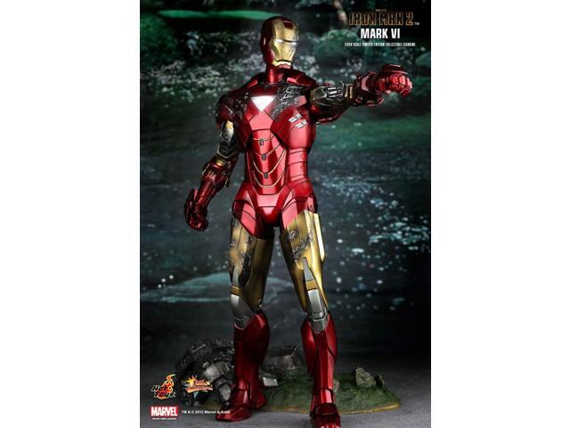 Figure Hot Toys MMS132 - Marvel Comics - Iron Man 2 - Iron Man Mark 6