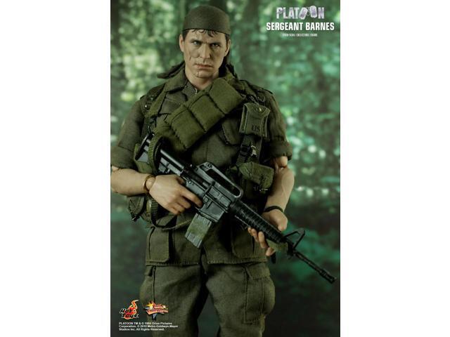 Figure Hot Toys MMS141 - Platoon - Sergeant Barnes