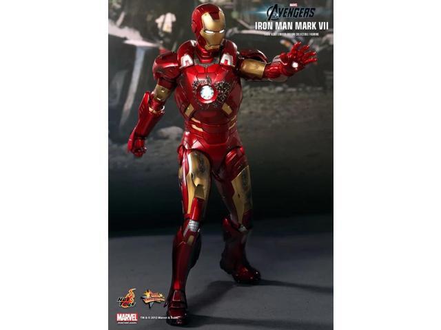 Figure Hot Toys MMS185 - Marvel Comics - The Avengers - Iron Man Mark 7 Deluxe Version