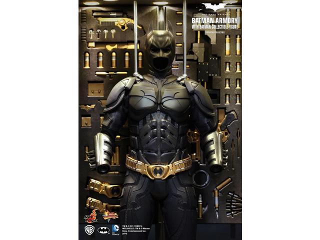 Figure Hot Toys MMS234 - DC Comics - The Dark Knight - Batman Armory With Batman