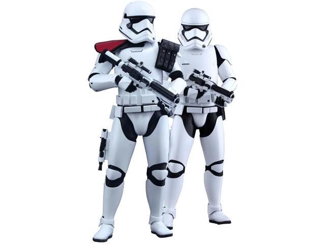 hot toys 1:6 scale star wars the force awakens first order snowtrooper officer toy white