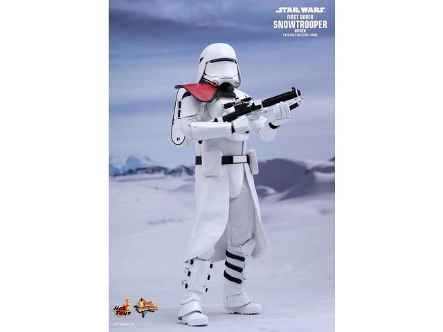 hot toys 1:6 scale star wars the force awakens first order snowtrooper officer toy white