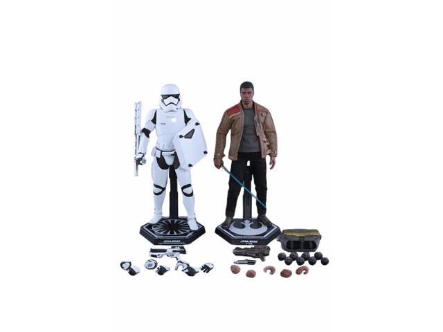 star wars the force awakens finn and first order riot control stormtrooper 1/6 collectible figure hot toys