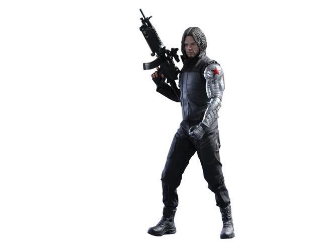 Hot Toys 1/6 MMS351 Civil War Captain America Bucky Barnes Winter Soldier