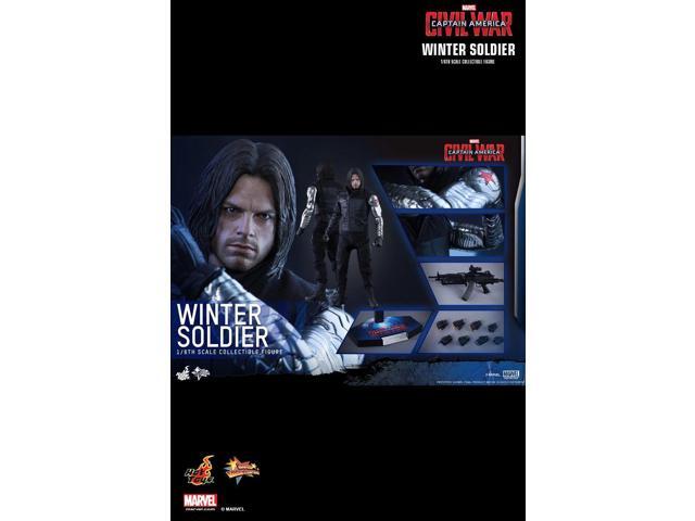 Hot Toys 1/6 MMS351 Civil War Captain America Bucky Barnes Winter Soldier