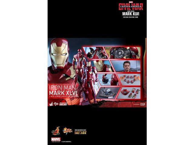 Figure Hot Toys MMS353D16 - Marvel Comics - Captain America: Civil War - Iron Man Mark 46