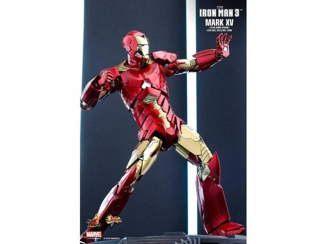 Figure Hot Toys MMS396 - Marvel Comics - Iron Man 3 - Sneaky Mark 15 Retro Armor Version