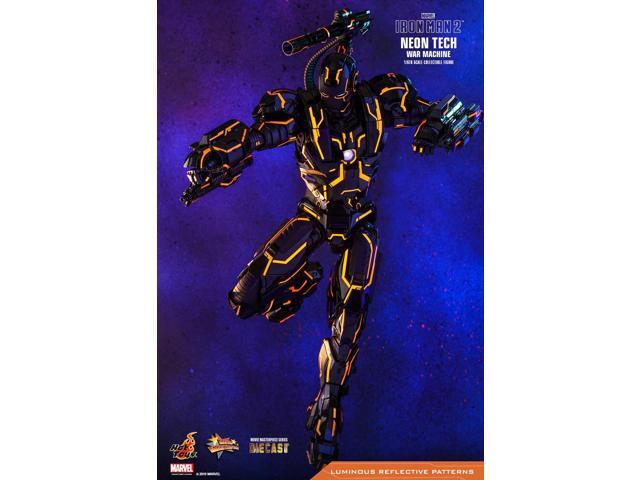 Figure Hot Toys MMS553D35 - Marvel Comics - Iron Man 2 - Neon Tech War Machine
