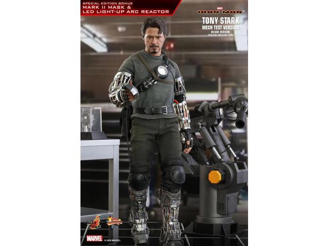 Figure Hot Toys MMS582 - Marvel Comics - Iron Man - Tony Stark Mech Test Deluxe Version