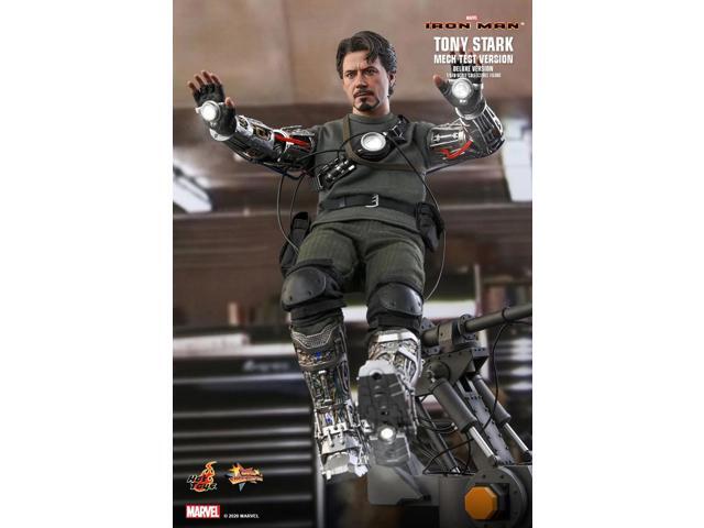 Figure Hot Toys MMS582 - Marvel Comics - Iron Man - Tony Stark Mech Test Deluxe Version