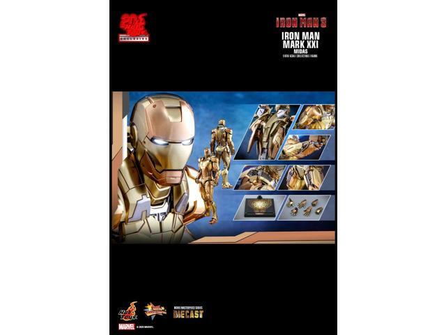 Figure Hot Toys MMS586 - Marvel Comics - Iron Man 3 - Iron Man Mark XXI Midas