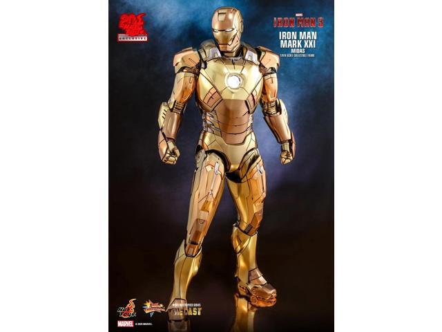 Figure Hot Toys MMS586 - Marvel Comics - Iron Man 3 - Iron Man Mark XXI Midas