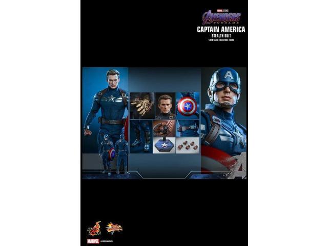 Figure Hot Toys MMS607 - Marvel Comics - Avengers: Endgame - Captain America Stealth Suit Version