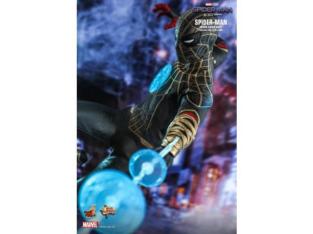 Figure Hot Toys MMS604 - Marvel Comics - Spider-Man: No Way Home - Spider-Man Black & Gold Suit