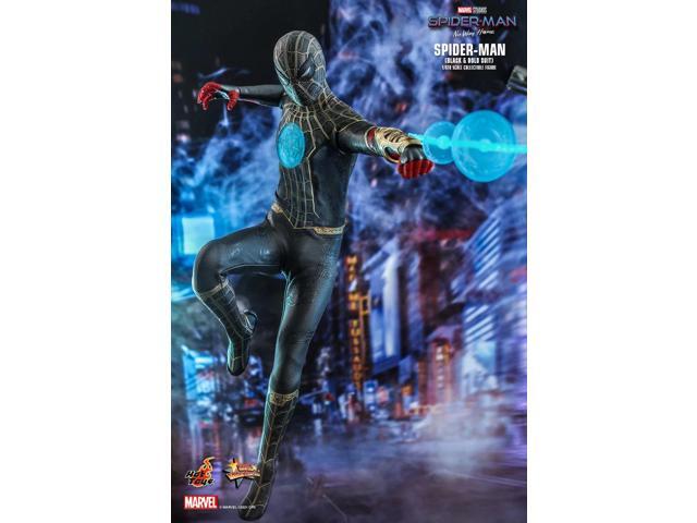 Figure Hot Toys MMS604 - Marvel Comics - Spider-Man: No Way Home - Spider-Man Black & Gold Suit