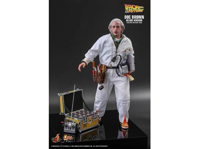 Figure Hot Toys MMS610 - Back To The Future - Doc Brown Deluxe Version