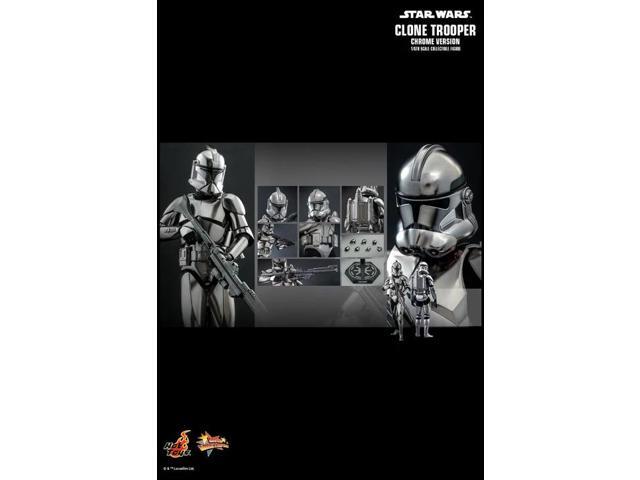 Figure Hot Toys MMS643 - Star Wars - Clone Trooper Chrome Version