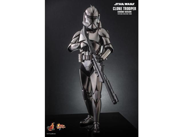 Figure Hot Toys MMS643 - Star Wars - Clone Trooper Chrome Version