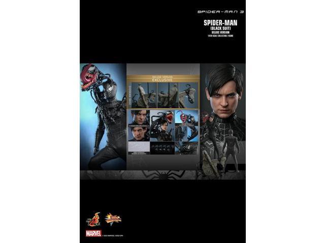 figure Hot Toys MMS728 - Marvel Comics - Spider Man 3 - Spider Man Black Suit Standard Version