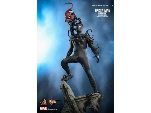 figure Hot Toys MMS728 - Marvel Comics - Spider Man 3 - Spider Man Black Suit Standard Version