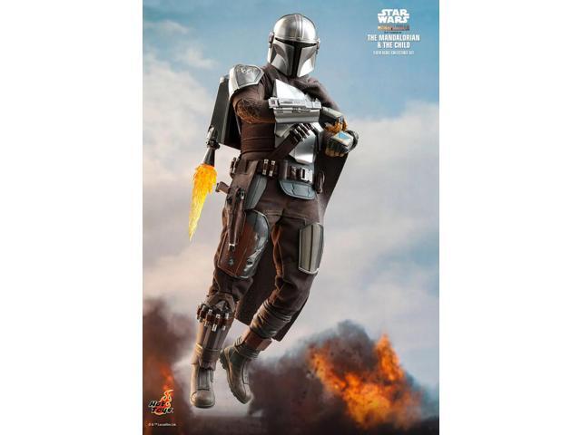 Figure Hot Toys TMS014 - Star Wars - The Mandalorian -The Mandalorian & The Child Standard Version