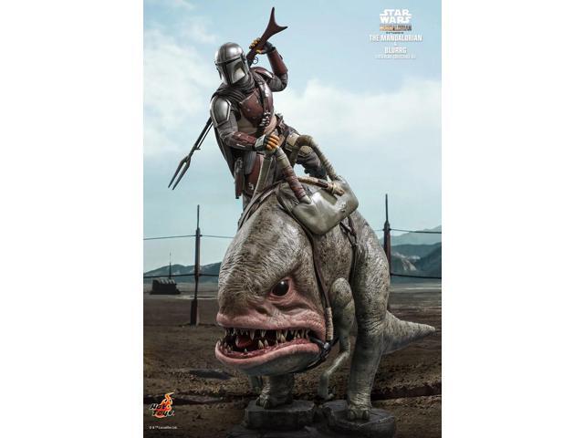 Figure Hot Toys TMS046 - Star Wars: The Mandalorian - Mandalorian & Blurrg
