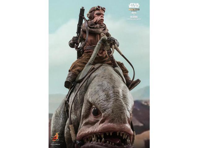 Figure Hot Toys TMS049 - Star Wars: The Mandalorian - Kuiil & Blurrg