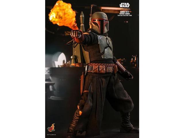 Figure Hot Toys TMS055D - Star Wars: The Mandalorian - Boba Fett Repaint Armor Version Deluxe Version
