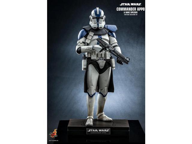 Figure Hot Toys TMS076 - Star Wars: The Clone Wars - Commander Appo And Barc Speeder