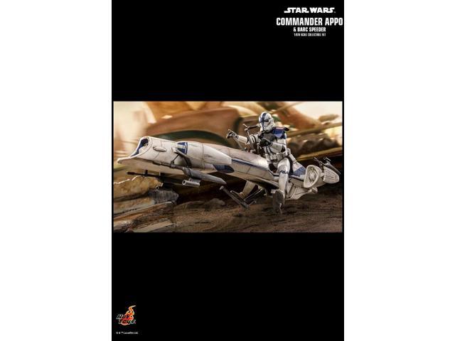 Figure Hot Toys TMS076 - Star Wars: The Clone Wars - Commander Appo And Barc Speeder