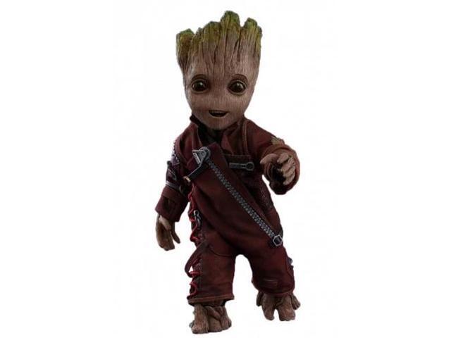 hot toys marvel guardians of the galaxy vol. 2 baby groot lifesize action figure