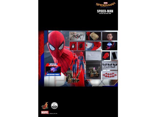 Figure Hot Toys QS014B - Marvel Comics - Spider-Man: Homecoming - Spider-Man Deluxe Version