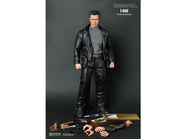 terminator 2 judgement day hot toys movie masterpiece 1/6 scale collectible figure t800 arnold schwarzenegger