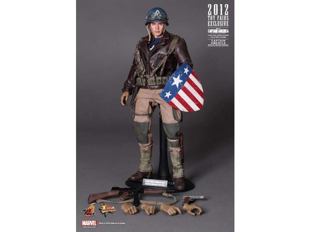 Figure Hot Toys MMS180 - Marvel Comics - Captain America: The First Avenger - Captain America Rescue Uniform Version