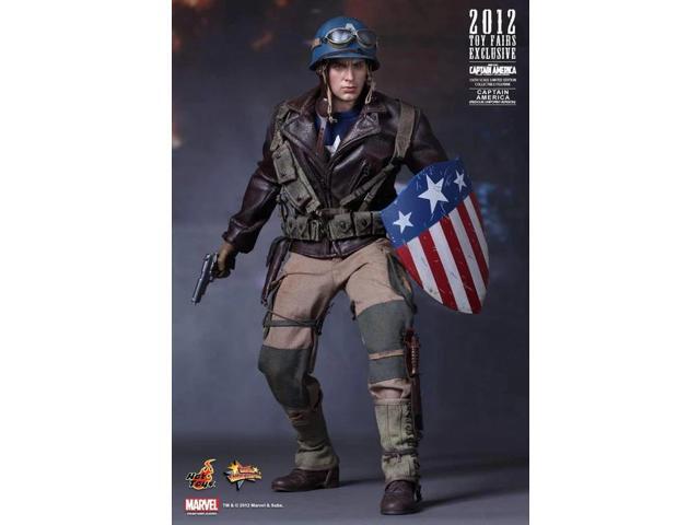 Figure Hot Toys MMS180 - Marvel Comics - Captain America: The First Avenger - Captain America Rescue Uniform Version