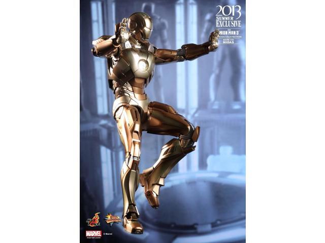 Figure Hot Toys MMS208 - Marvel Comics - Iron Man 3 - Iron Man Midas Mark 21