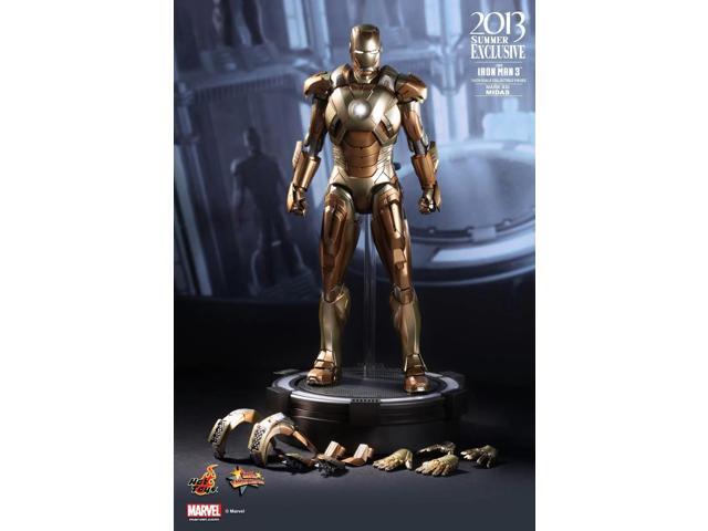 Figure Hot Toys MMS208 - Marvel Comics - Iron Man 3 - Iron Man Midas Mark 21