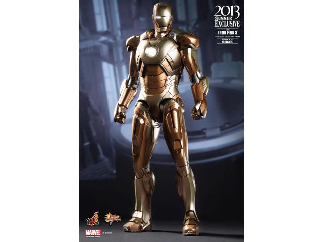 Figure Hot Toys MMS208 - Marvel Comics - Iron Man 3 - Iron Man Midas Mark 21